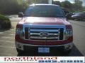 2010 Vermillion Red Ford F150 XLT SuperCrew 4x4  photo #3