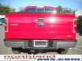 2010 Vermillion Red Ford F150 XLT SuperCrew 4x4  photo #7