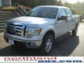 2010 Ingot Silver Metallic Ford F150 XLT SuperCrew 4x4  photo #2