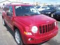 2010 Inferno Red Crystal Pearl Jeep Patriot Latitude 4x4  photo #11