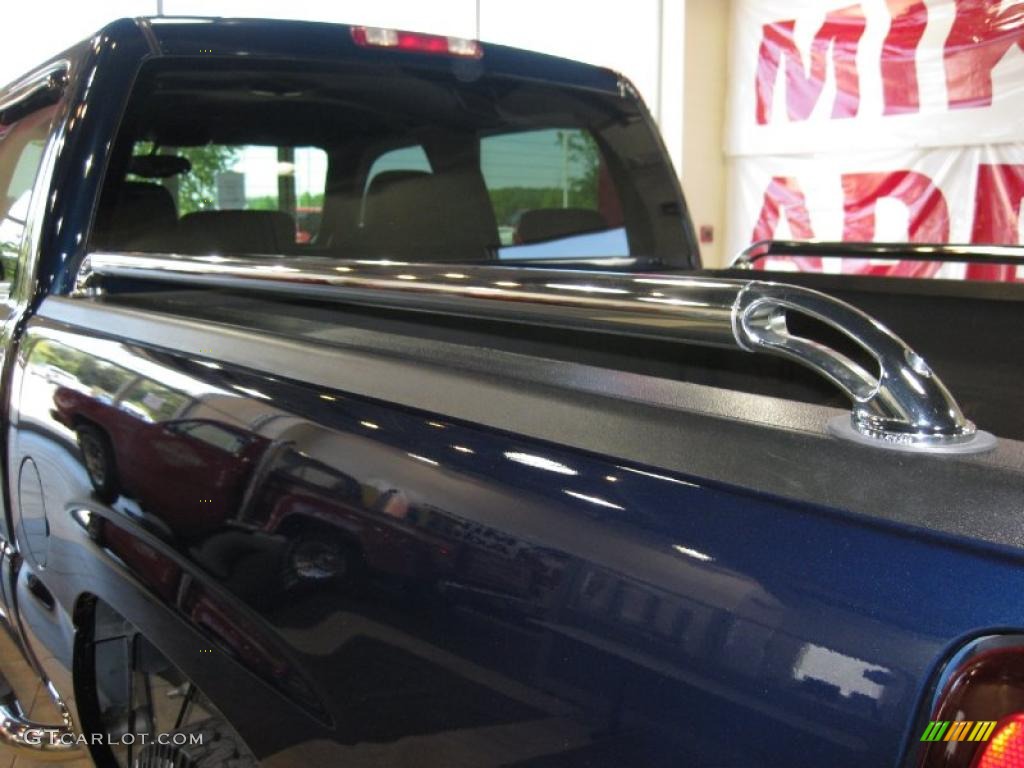 2006 Sierra 1500 SLE Crew Cab 4x4 - Deep Blue Metallic / Pewter photo #15