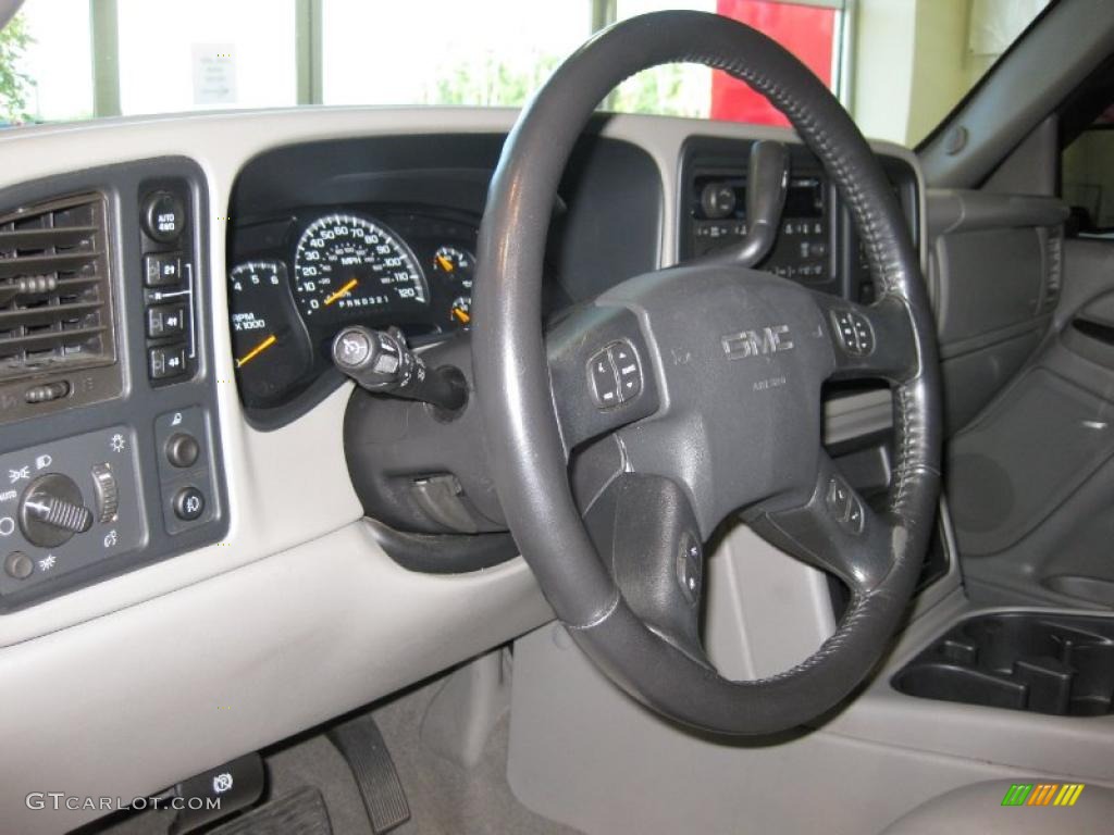 2006 Sierra 1500 SLE Crew Cab 4x4 - Deep Blue Metallic / Pewter photo #22