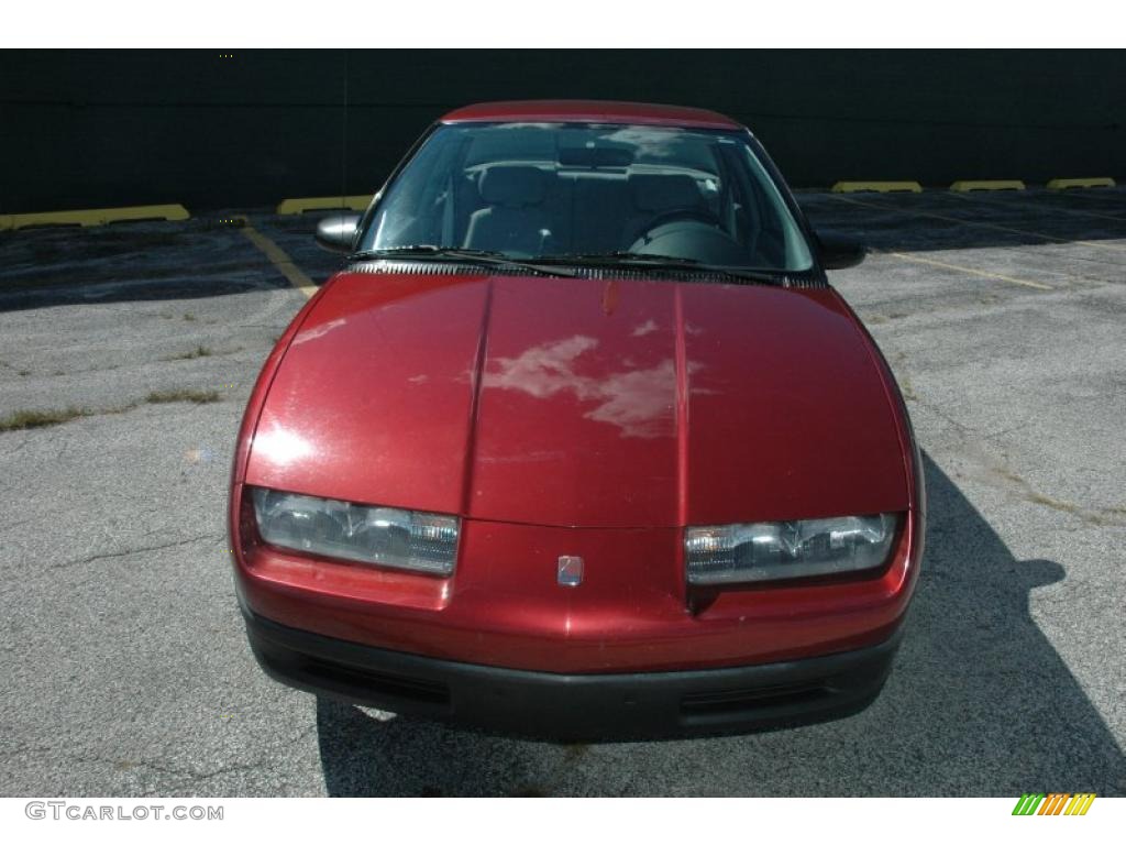 1995 S Series SL Sedan - Brilliant Red Metallic / Gray photo #2