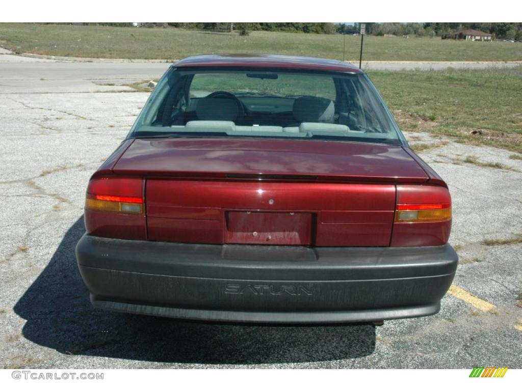 1995 S Series SL Sedan - Brilliant Red Metallic / Gray photo #5