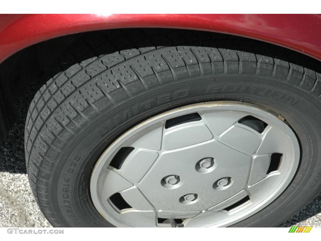 1995 S Series SL Sedan - Brilliant Red Metallic / Gray photo #10