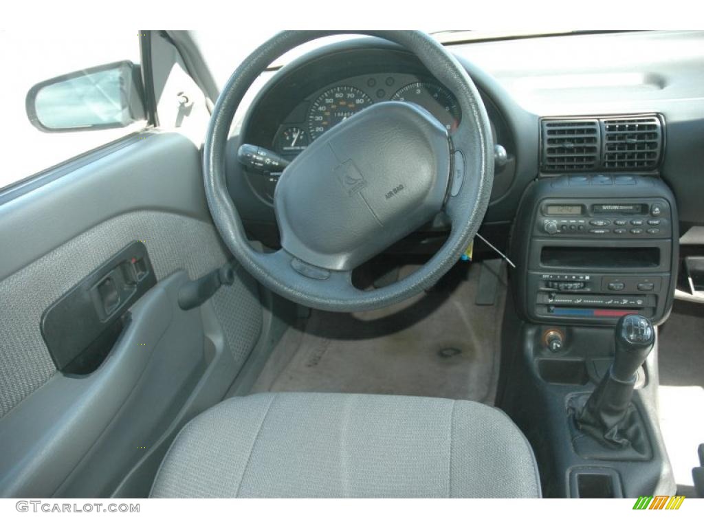 1995 S Series SL Sedan - Brilliant Red Metallic / Gray photo #11