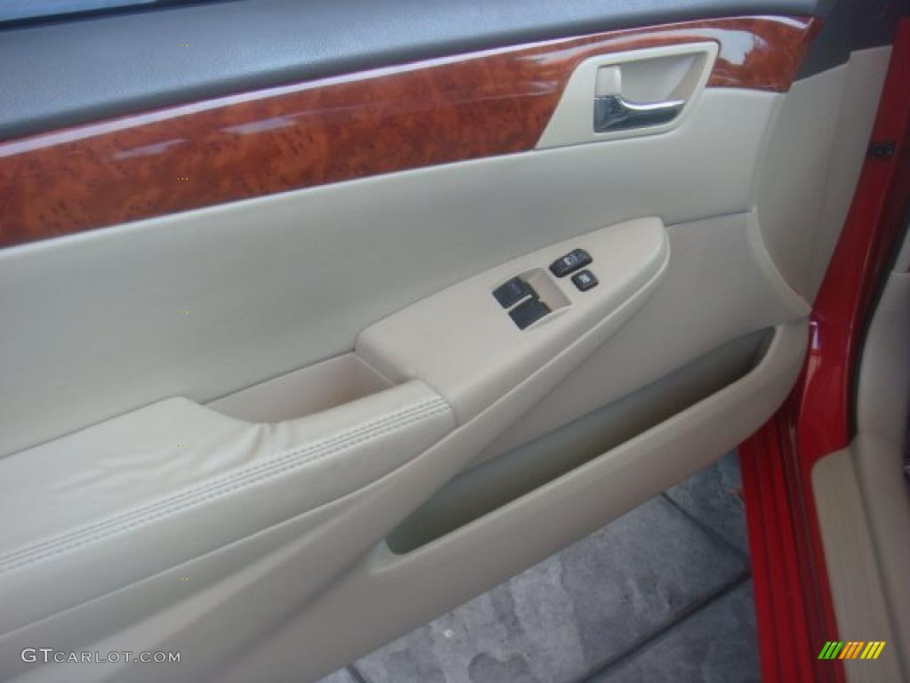 2006 Solara SLE V6 Coupe - Absolutely Red / Ivory photo #6