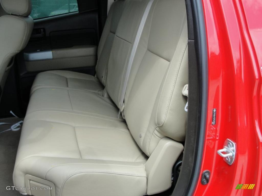 2007 Tundra SR5 Double Cab - Radiant Red / Beige photo #31