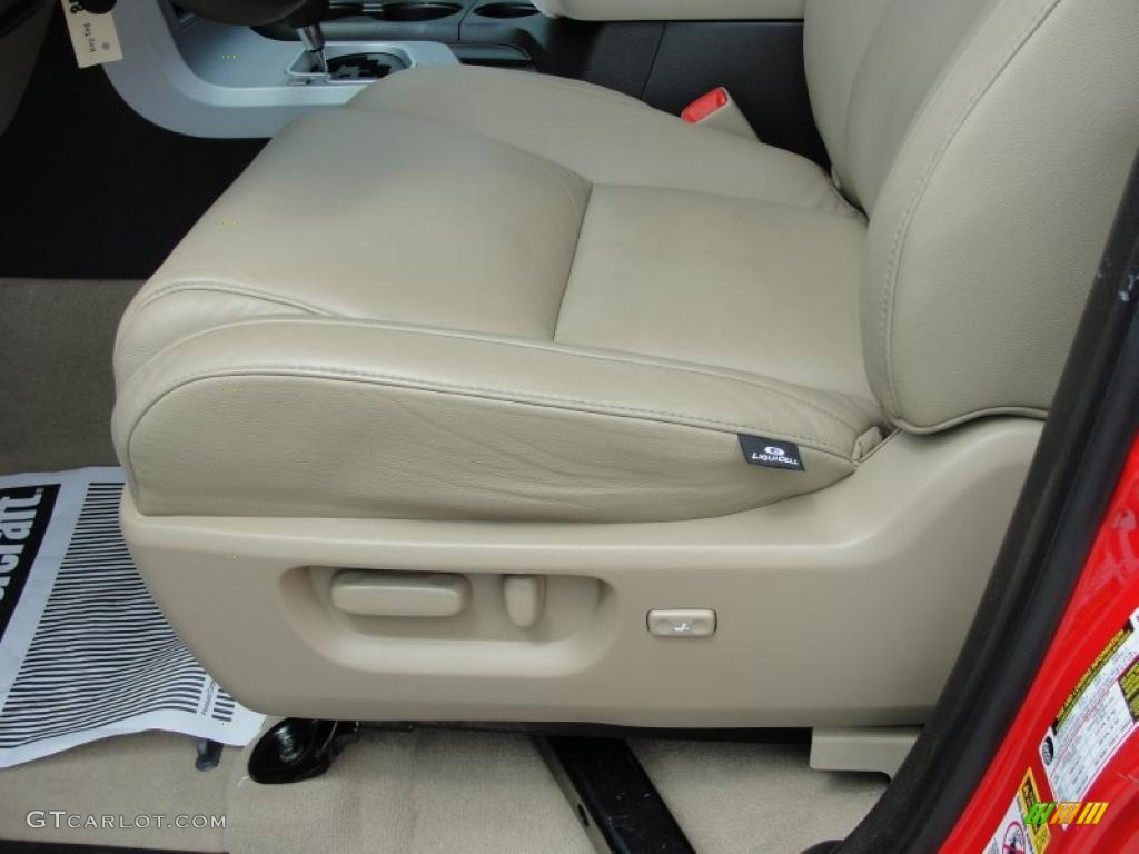 2007 Tundra SR5 Double Cab - Radiant Red / Beige photo #35