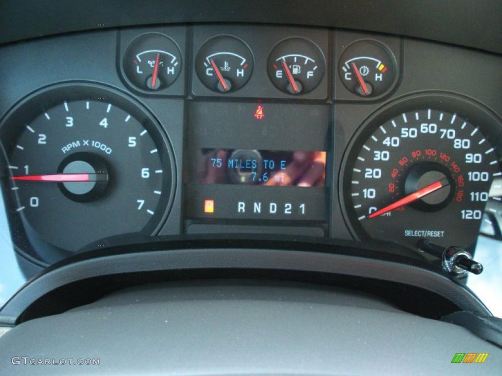 2010 F150 XL Regular Cab - Ingot Silver Metallic / Medium Stone photo #7