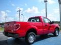 2010 Vermillion Red Ford F150 XL Regular Cab  photo #3