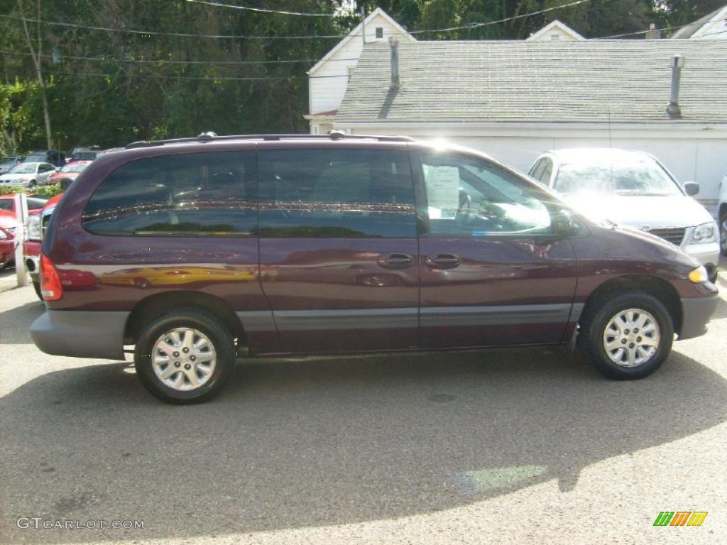 1999 Grand Voyager SE - Deep Amethyst Pearl / Mist Gray photo #7