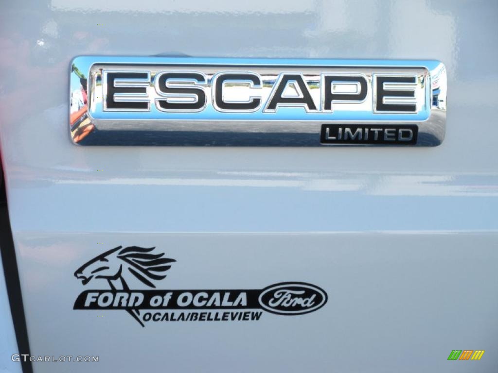 2011 Escape Limited V6 - White Suede / Camel photo #4