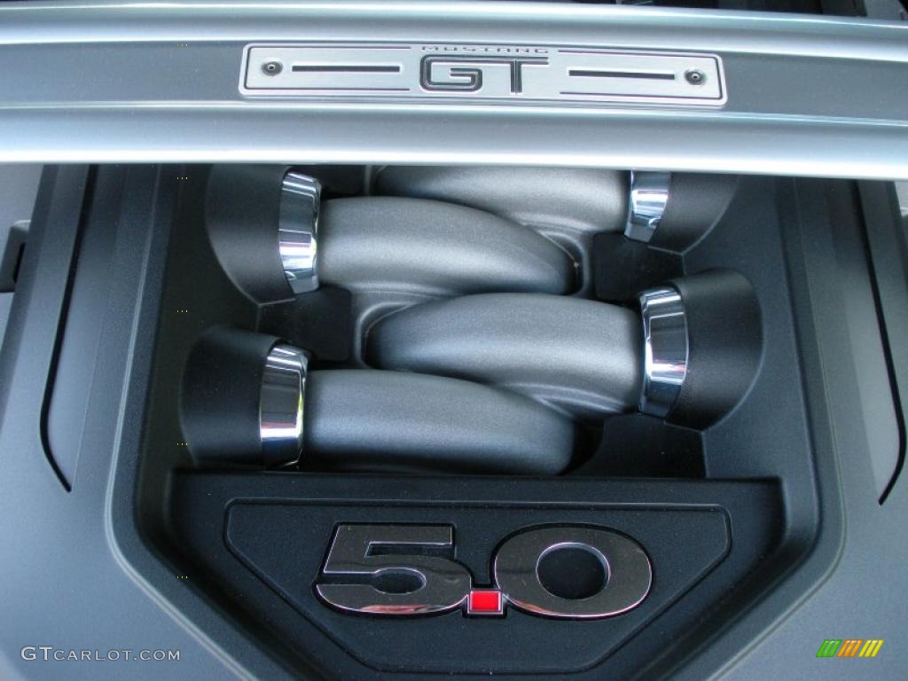 2011 Mustang GT Premium Convertible - Ebony Black / Charcoal Black photo #13