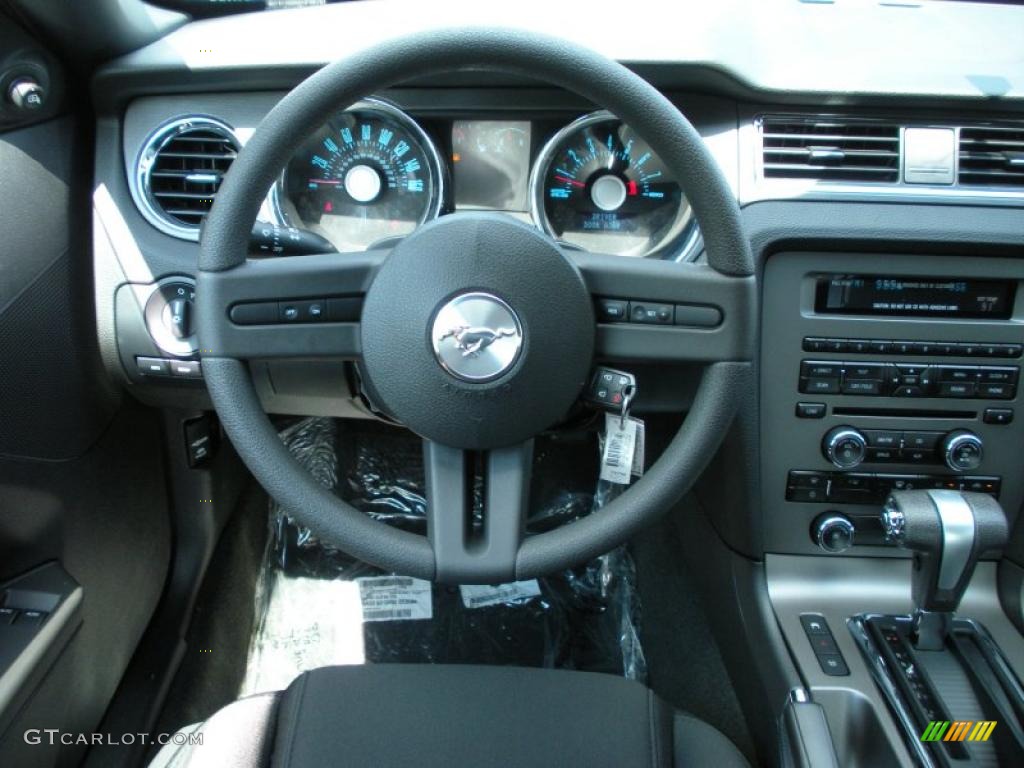 2011 Mustang V6 Coupe - Kona Blue Metallic / Charcoal Black photo #7