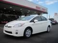 2010 Blizzard White Pearl Toyota Prius Hybrid III  photo #1