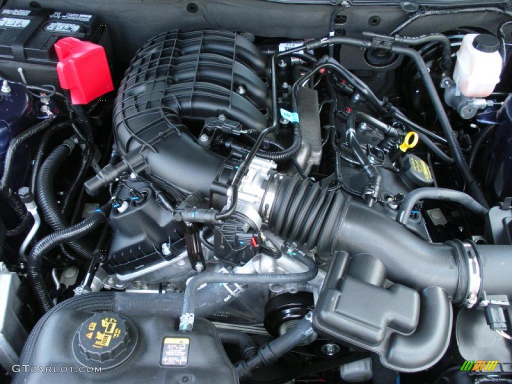 2011 Mustang V6 Coupe - Kona Blue Metallic / Charcoal Black photo #11
