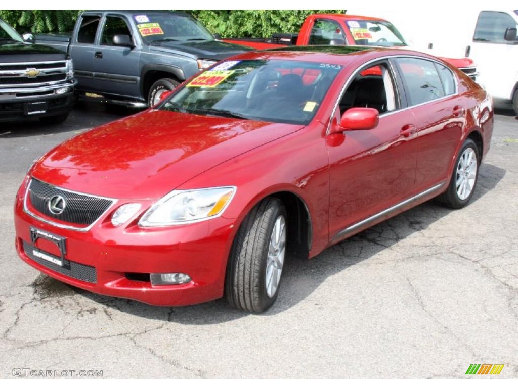 Matador Red Mica Lexus GS