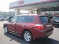 2010 Salsa Red Pearl Toyota Highlander Limited 4WD  photo #3