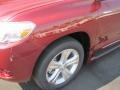 2010 Salsa Red Pearl Toyota Highlander Limited 4WD  photo #9