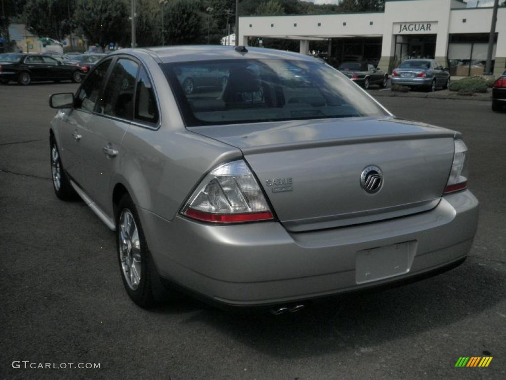 2008 Sable Premier Sedan - Silver Birch Metallic / Charcoal Black/Medium Light Stone photo #5