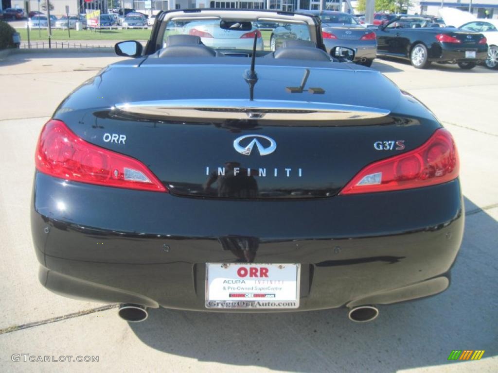 Obsidian Black 2010 Infiniti G 37 S Sport Convertible Exterior Photo #36415287