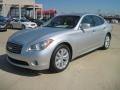 2011 Liquid Platinum Infiniti M 37 Sedan  photo #1