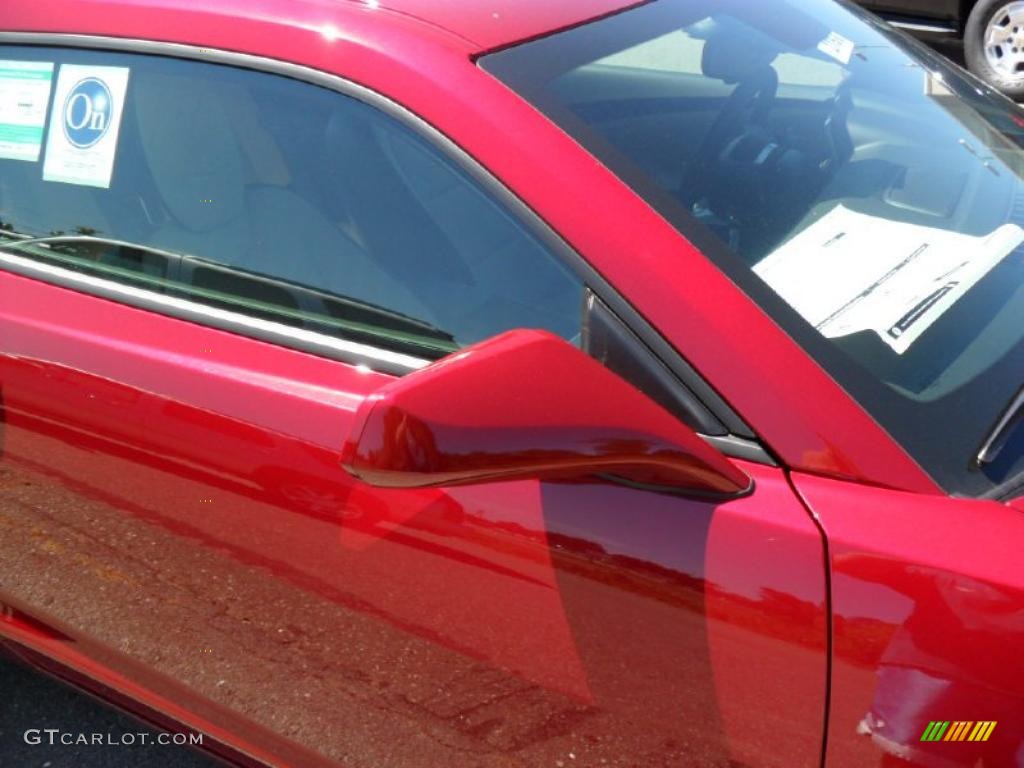 2011 Camaro SS/RS Coupe - Red Jewel Metallic / Beige photo #21