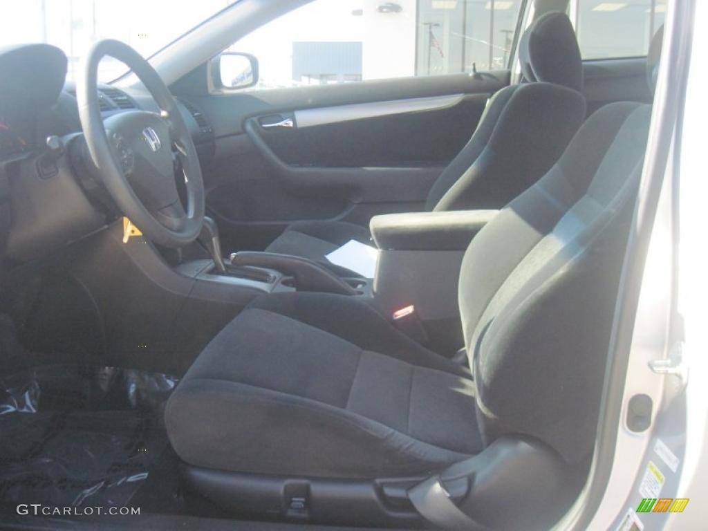 2006 Accord EX Coupe - Alabaster Silver Metallic / Gray photo #8