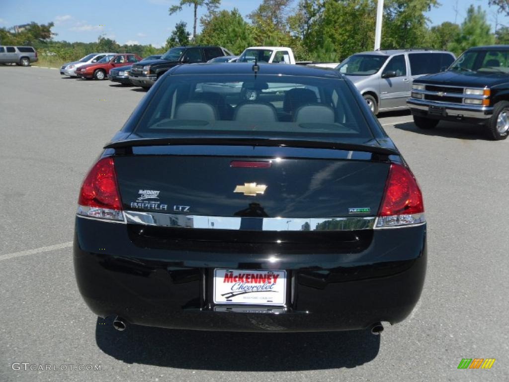 2011 Impala LTZ - Black / Ebony photo #3