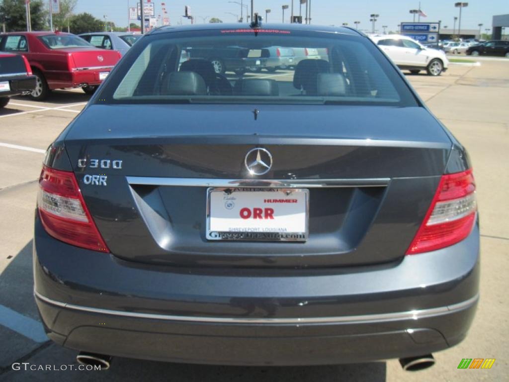 2008 C 300 Luxury - Steel Grey Metallic / Black photo #6