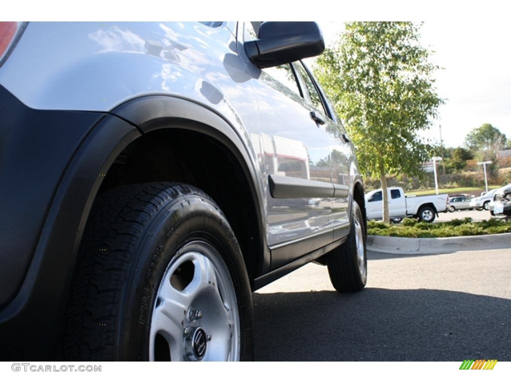 2002 CR-V LX 4WD - Satin Silver Metallic / Black photo #27