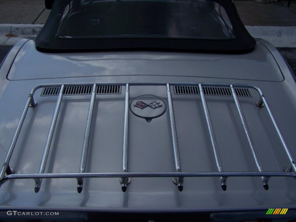 1973 Corvette Convertible - Silver / Black photo #11