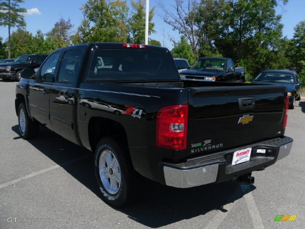 2011 Silverado 1500 LTZ Crew Cab 4x4 - Black / Ebony photo #2