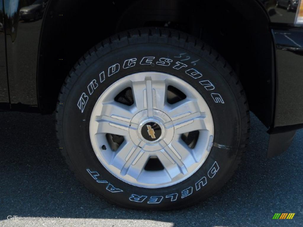 2011 Silverado 1500 LTZ Crew Cab 4x4 - Black / Ebony photo #25