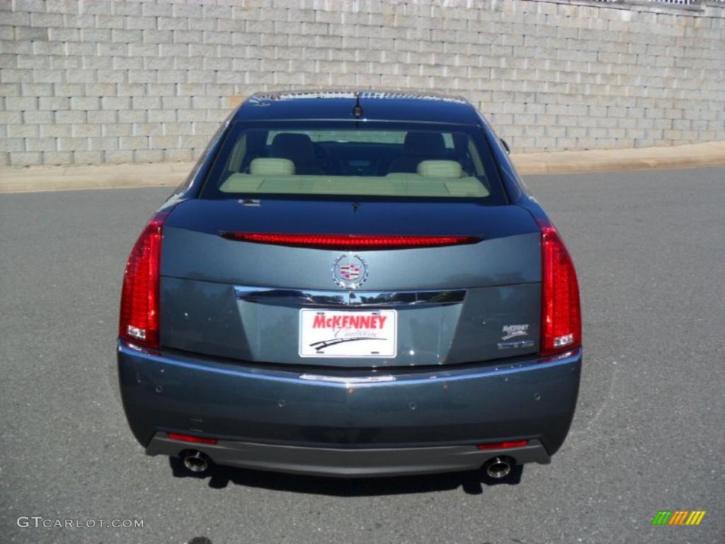 2008 CTS Sedan - Thunder Gray Chromaflair / Cashmere/Cocoa photo #3