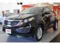 2011 Black Cherry Kia Sportage LX  photo #2