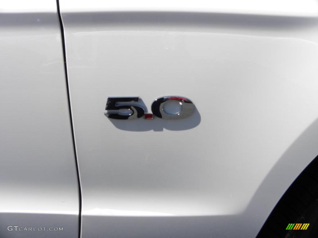 2011 Mustang GT Coupe - Performance White / Charcoal Black photo #12