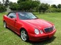 2000 Magma Red Mercedes-Benz CLK 430 Cabriolet  photo #1