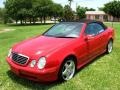 2000 Magma Red Mercedes-Benz CLK 430 Cabriolet  photo #2