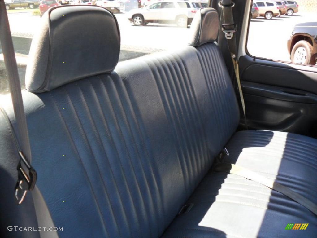 1993 F150 XL Regular Cab - Oxford White / Blue photo #13
