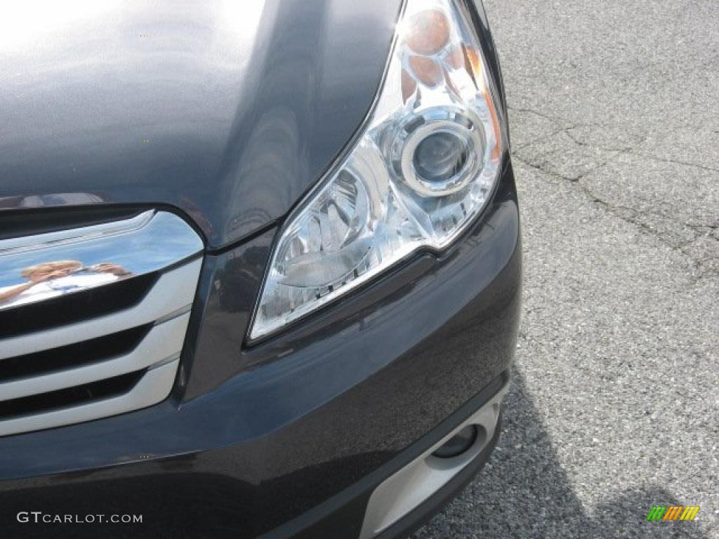 2010 Outback 3.6R Limited Wagon - Graphite Gray Metallic / Off Black photo #36