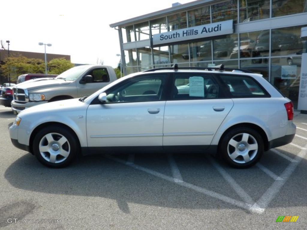 2004 A4 1.8T quattro Avant - Light Silver Metallic / Ebony photo #2