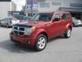 2008 Inferno Red Crystal Pearl Dodge Nitro SXT 4x4  photo #2