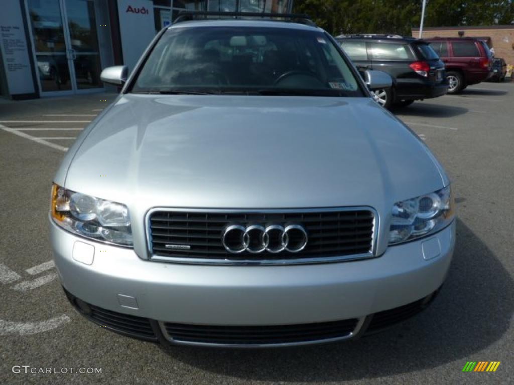 2004 A4 1.8T quattro Avant - Light Silver Metallic / Ebony photo #8