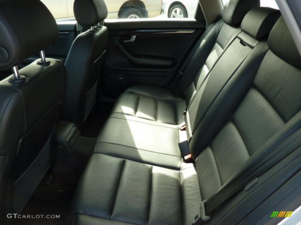 2004 A4 1.8T quattro Avant - Light Silver Metallic / Ebony photo #14