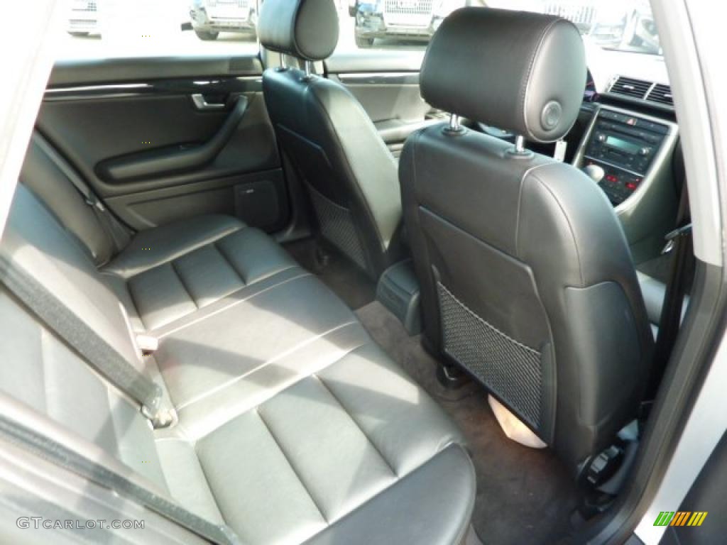 2004 A4 1.8T quattro Avant - Light Silver Metallic / Ebony photo #16