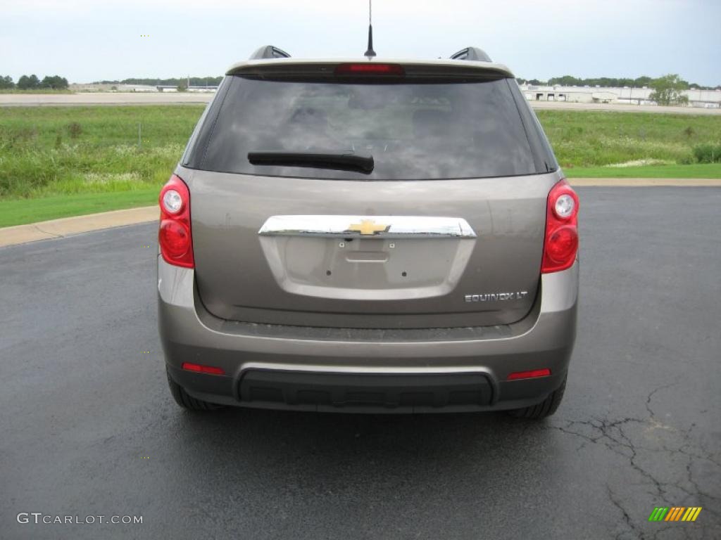 2010 Equinox LT - Mocha Steel Metallic / Jet Black/Light Titanium photo #5