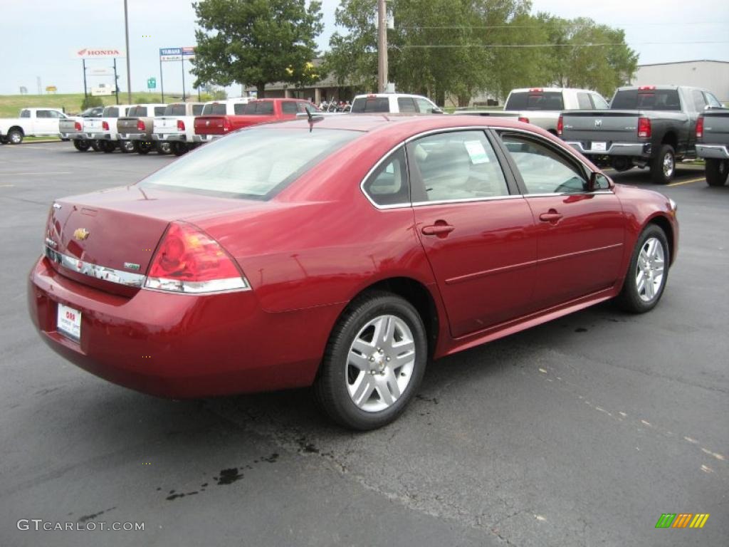 2011 Impala LT - Red Jewel Tintcoat / Neutral photo #5