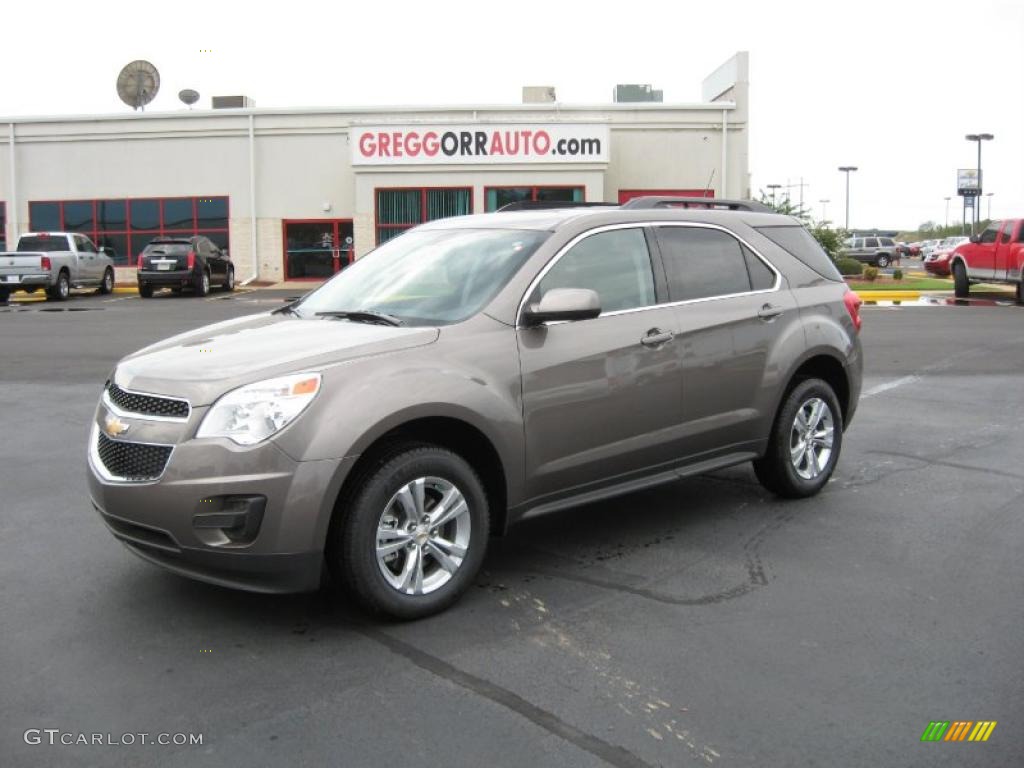 2011 Equinox LT - Mocha Steel Metallic / Light Titanium/Jet Black photo #1